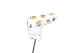Premium Golf Putter Headcover – “Money Maker” Broderat
